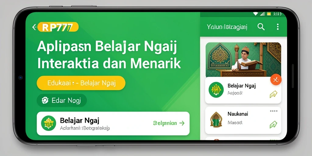 Antarmuka RP777 yang menarik dan mudah digunakan