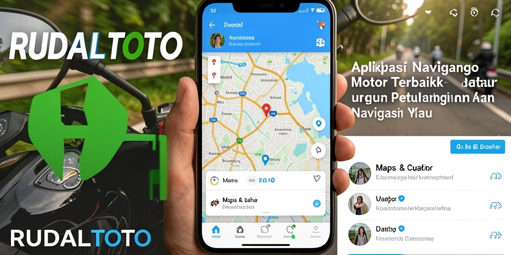 Antarmuka RUDALTOTO menampilkan fitur navigasi motor yang intuitif.