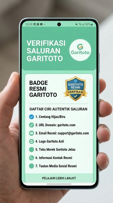 Kanal Resmi Garitoto untuk Pengguna Android